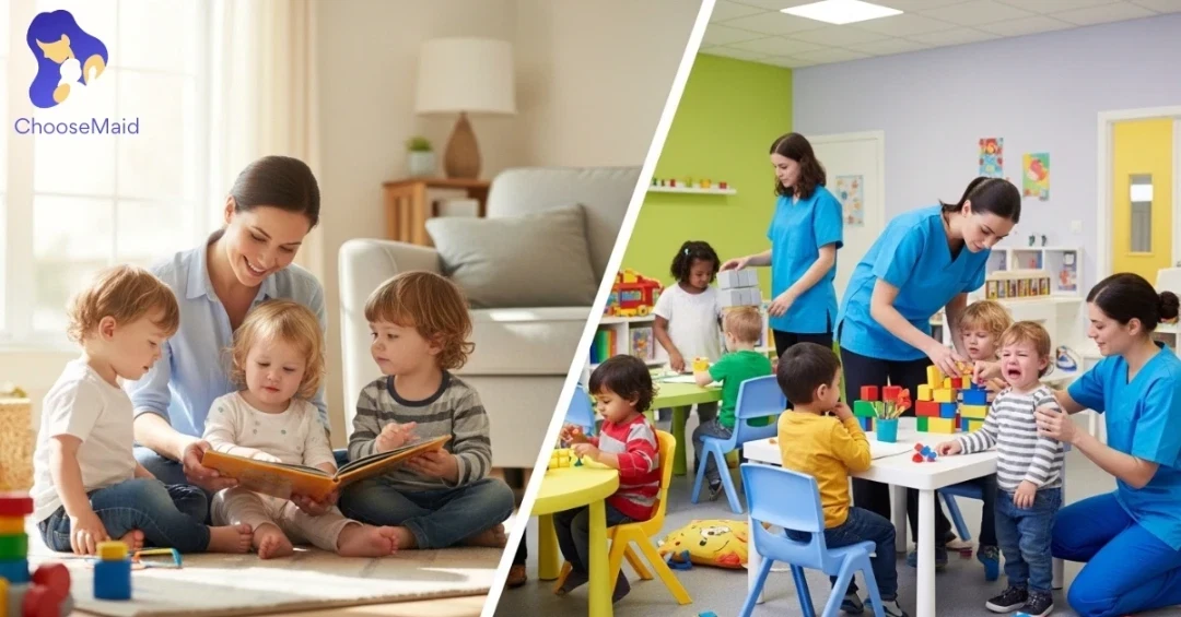 Nanny vs Nursery in Dubai