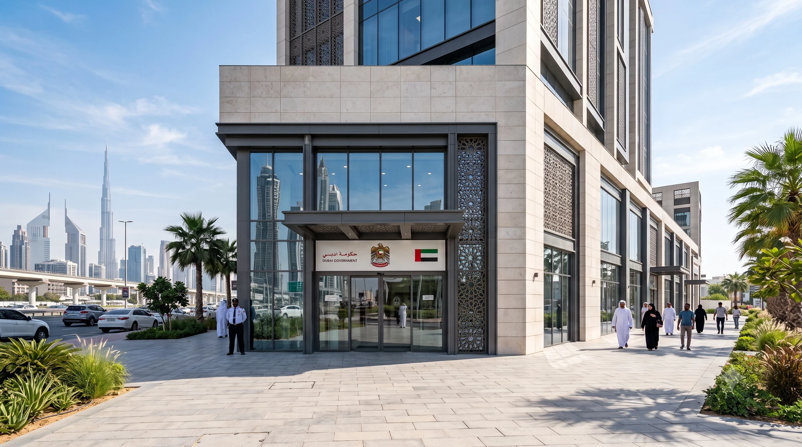 Tadbeer, MOHRE licensed domestic worker center signage in Dubai