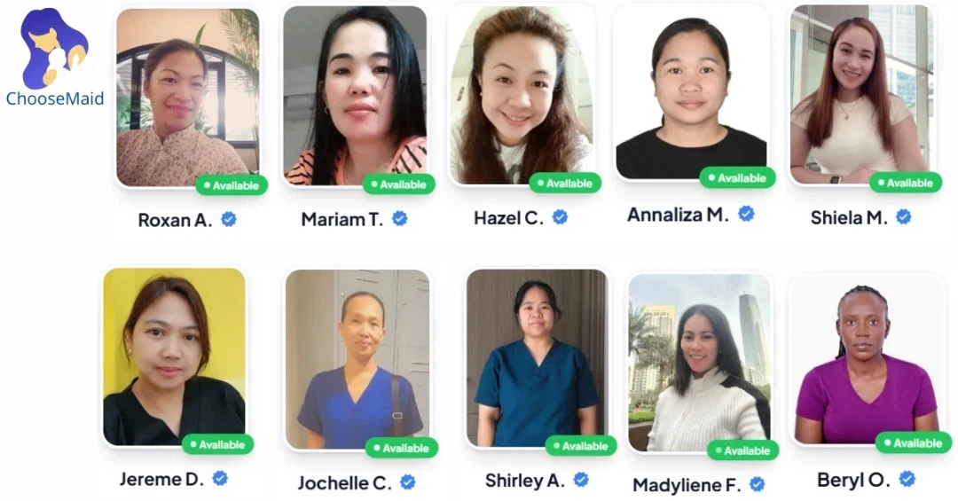 Top 10 Maids in Dubai - ChooseMaid